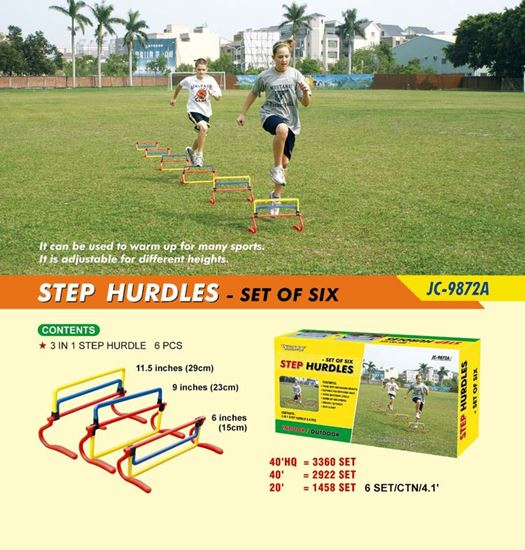 Picture of Step Hurdles Set Six