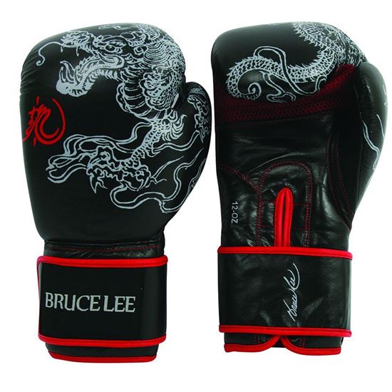 Picture of Bruce Lee Dragon Boxing Gloves 14OZ