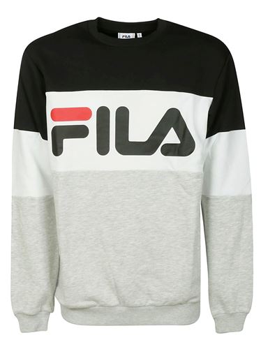 fila straight blocked crew sweater