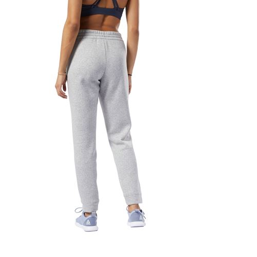 reebok women's polar fleece striped jogger pants