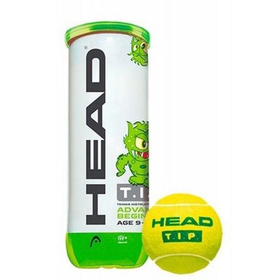Picture of TIP GREEN TENNIS BALLS X3