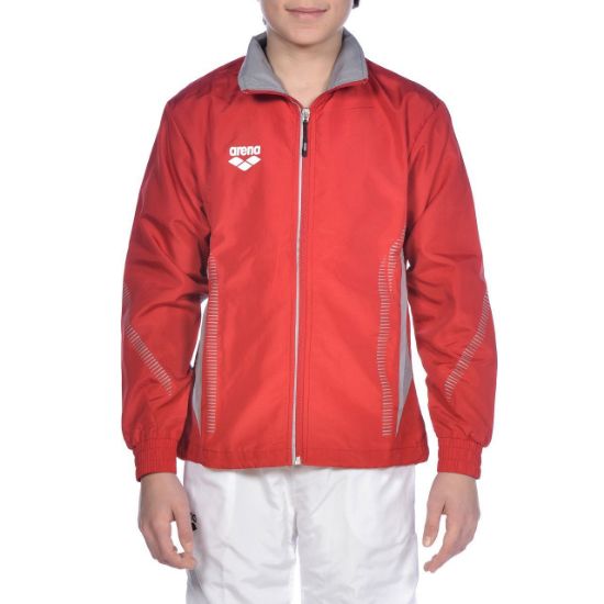 Picture of Jr Tl Warm Up Jacket Red-Grey