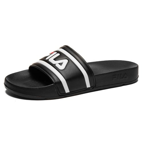 fila men black flip flops