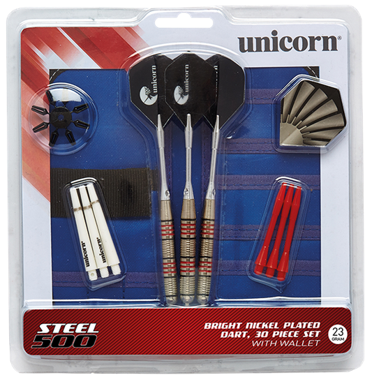 Picture of STEEL 500 DARTS 3SETS