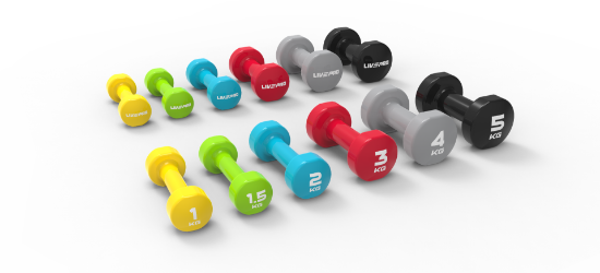 Picture of Coloured Studio Dumbbell x2