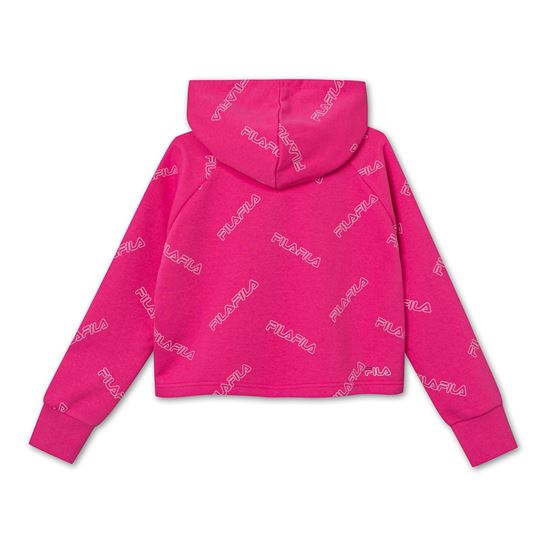 Picture of JANAELLE AOP CROPPED HOODY