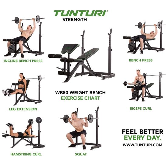 Picture of WB50 MID WIDTH WEIGHT BENCH