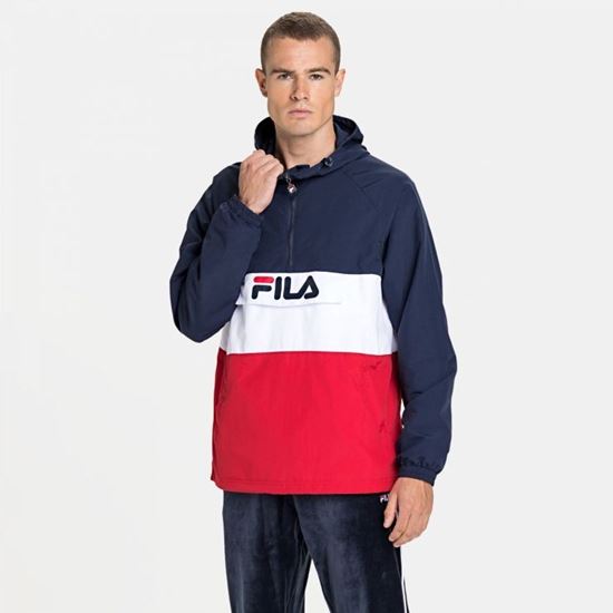 Picture of JULWIN BLOCKED TAPE HOODY