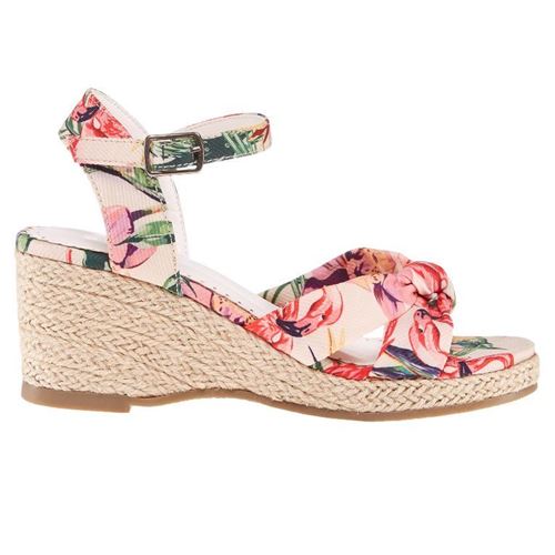 Picture of FLORAL WEDGE SANDALS