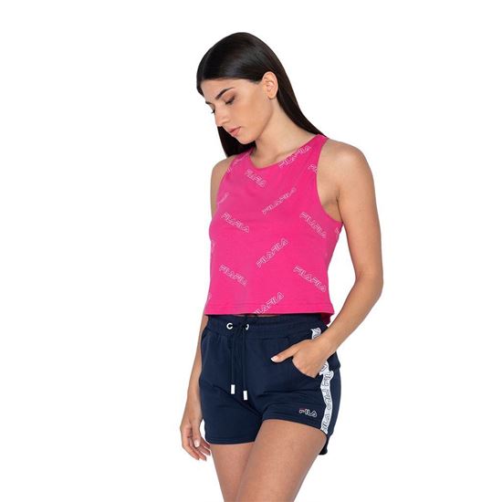 Picture of JANAY AOP CROPPED TANK TOP
