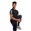Picture of TECHFIT 3-STRIPES FITTED T-SHIRT