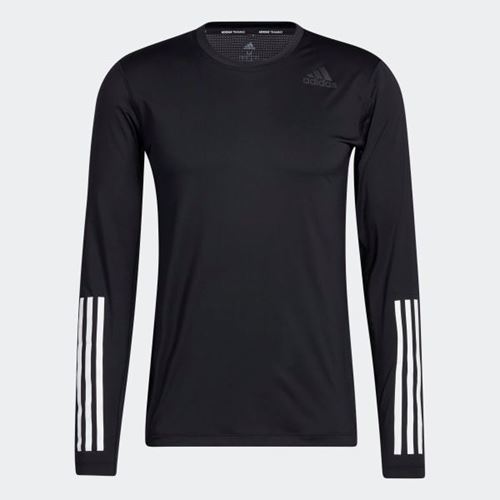 Picture of TECHFIT 3-STRIPES LS TOP