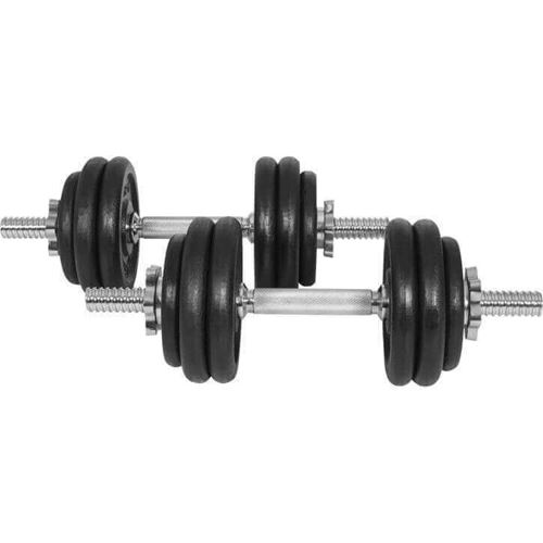 Picture of Cast Iron Dumbbell Set
