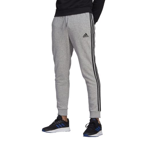 Picture of Essentials Fleece Tapered Cuff 3-Stripes Joggers
