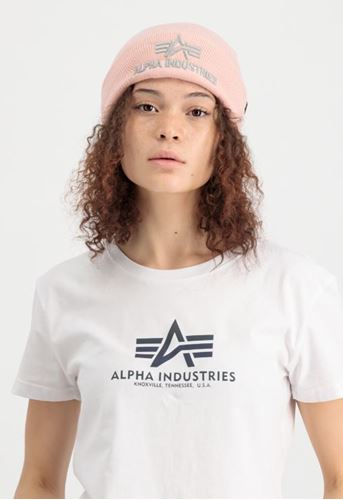 Alpha Industries X-fit Beanie Unisex – Dicke Wintermütze Mit Umschlag & Gesticktem Logo | One Size Aus 100% Acryl