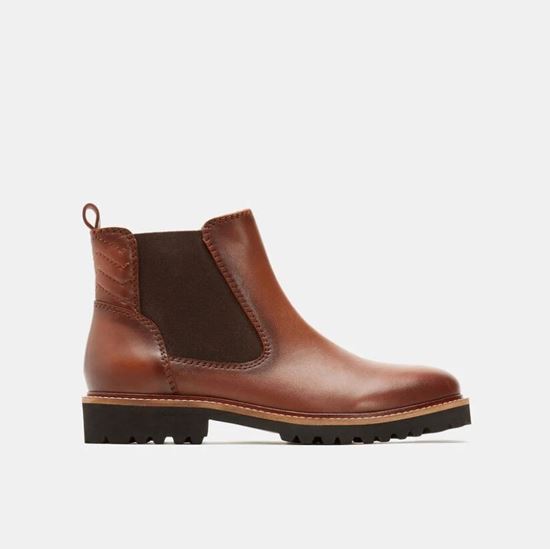 Picture of GENUINE LETHER CHELSEA BOOTS