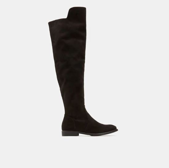 Picture of OVER THE KNEE SUEDE BOOTS
