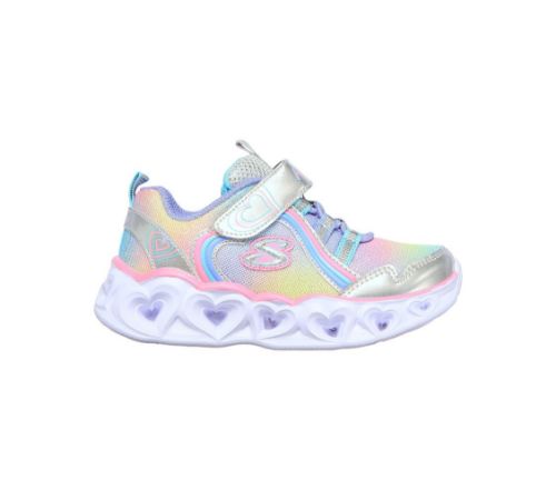 Picture of Toddlers Heart Lights - Rainbow Lux Sneakers