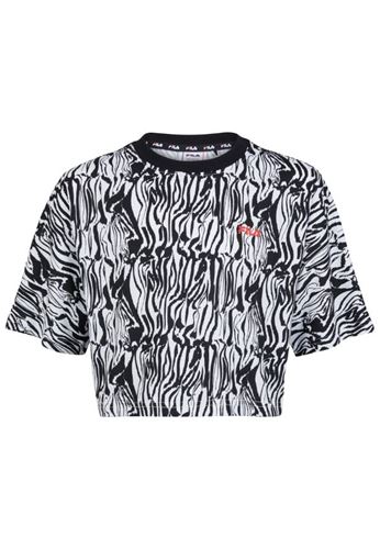 Picture of BRUGY AOP WIDE CROPPED TEE