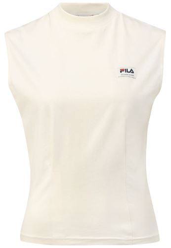 Fila Women's Helena Logo Sleeveless T-Shirt Gray Size XL – Tuesday
