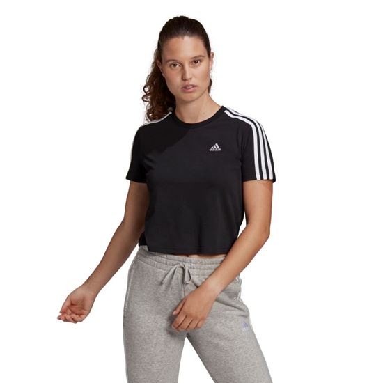 Picture of LOOSE 3-STRIPES CROP TOP