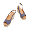 Picture of WEDGE PEEP TOE SANDALS