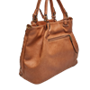 Picture of WOVEN FAUX LEATHER SHOPPER