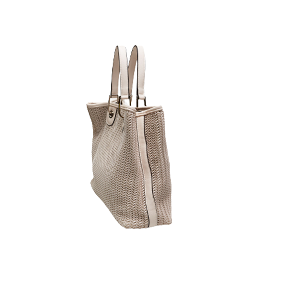 Picture of SHOPPER BAG IN FAUX LEATHER