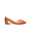 Picture of Perforated Leather Flats