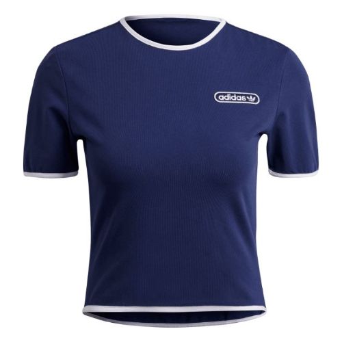 Picture of Crop T-Shirt with Binding Details