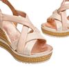 Picture of Leather Wedge Sandals