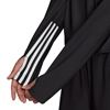 Picture of Hyperglam Cut 3-Stripes Quarter-Zip Long Sleeve Top