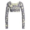 Picture of Hyperglam Cut Long Sleeve Crop Top