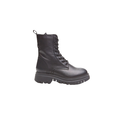 Picture of Leather Track Sole Combat Boots