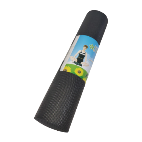 Picture of 8mm Black PVC Yoga Mat