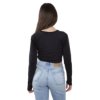 Picture of Basic Cropped Long Sleeve Top