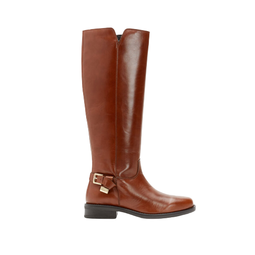 Picture of Genuine Leather Knee High Boots