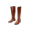 Picture of Genuine Leather Knee High Boots