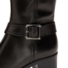 Picture of Genuine Leather Block Heel Knee High Boots