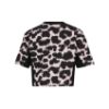 Picture of Arolsen Cropped Loose Fit Animal Print T-Shirt
