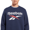 Picture of Identity Fleece Stacked Logo Crew Sweatshirt