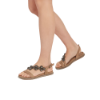 Picture of Flat Sandals with Beaded Straps