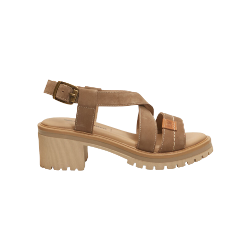 Picture of Weinbrenner Block Heel Leather Sandals
