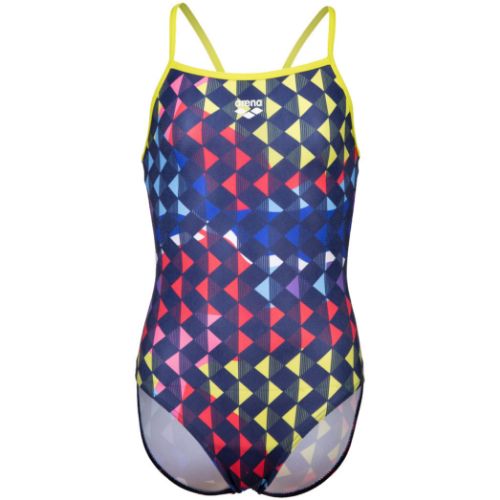 Picture of Carnival Print Light Drop Back Junior Swimsuit