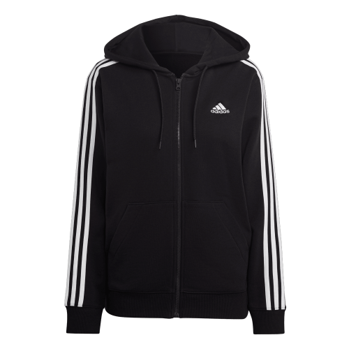 Picture of Essentials 3-Stripes French Terry Regular Full-Zip Hoodie