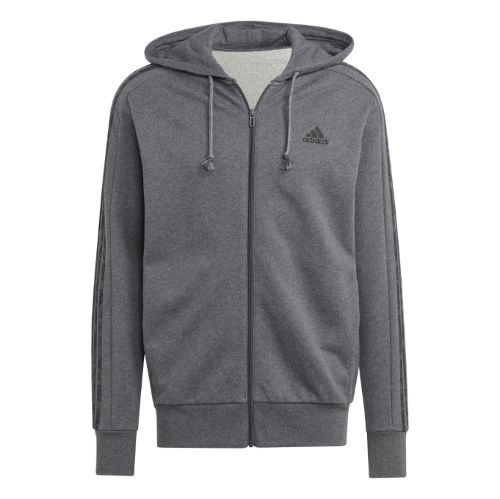 Picture of Essentials French Terry 3-Stripes Full-Zip Hoodie