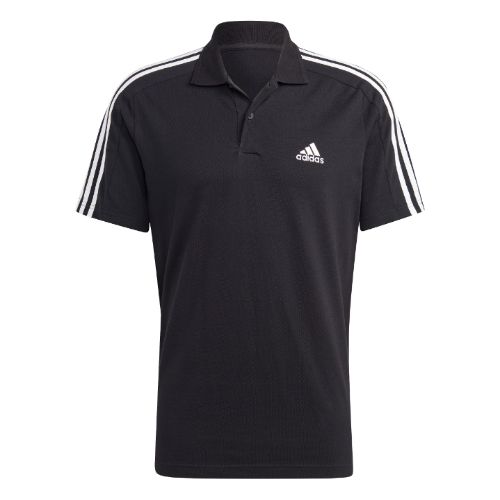 Picture of Essentials Piqué Embroidered Small Logo 3-Stripes Polo Shirt