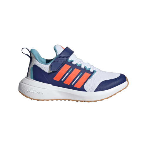 adidas gazelle silver green womens adidas FortaRun Elastic Lace Top Strap Running Shoes Victory Blue / Cloud  White / Focus Blue  Heppo.com