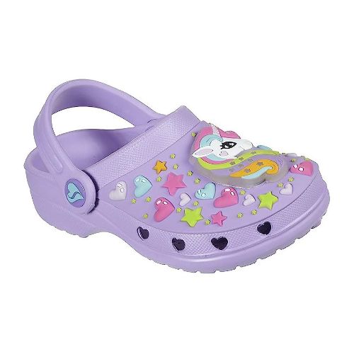 Picture of Foamies Heart Charmer Unicorn Delight Light Up Clogs