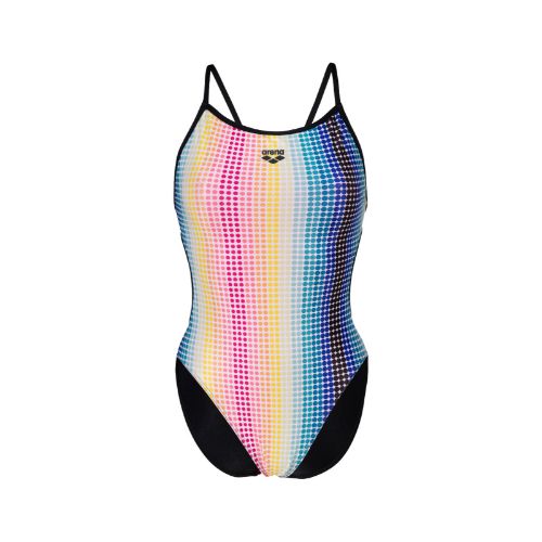 Picture of Circle Stripe Lace Back Swimsuit